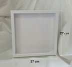 Cornice 3D con Rose e Dedica Personalizzata