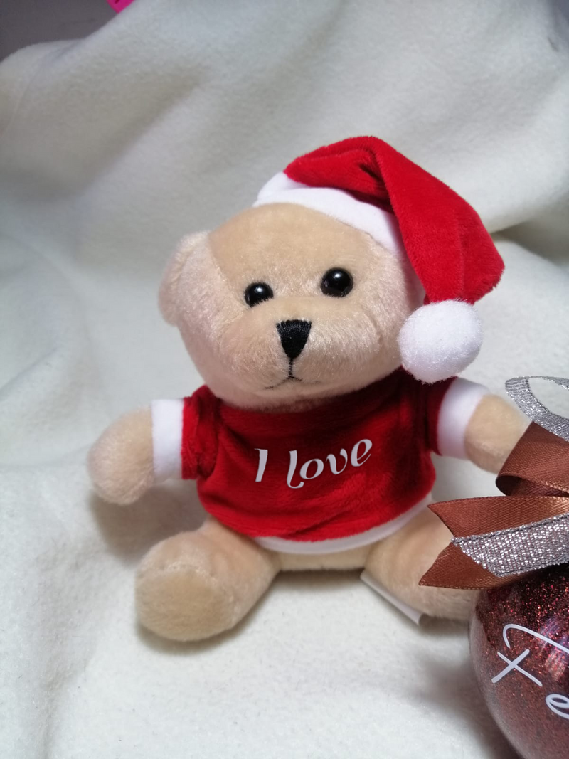 Orsetto di Natale Personalizzato con Nome – Idea Regalo