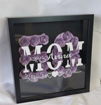 Cornice3D da Personalizzare con Rose dim. 26x26 cm
