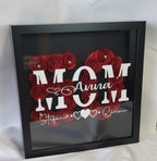Cornice3D da Personalizzare con Rose dim. 26x26 cm