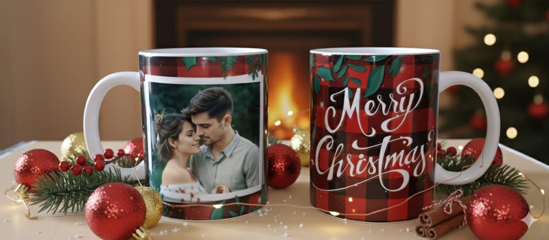 Tazza Natalizia Personalizzabile con Foto