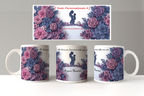 Mother's Day Gift Idea Mug "Flowers" to personalize