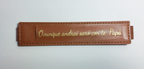 Portapenne in Ecopelle Personalizzato con Dedica - Elegante Accessorio Scrivania con Testo a Scelta