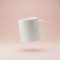 Tazza sospesa pulita