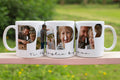 Tazza per il Papà con Collage Foto DAD e Dedica Personalizzabile - Idea Regalo Speciale